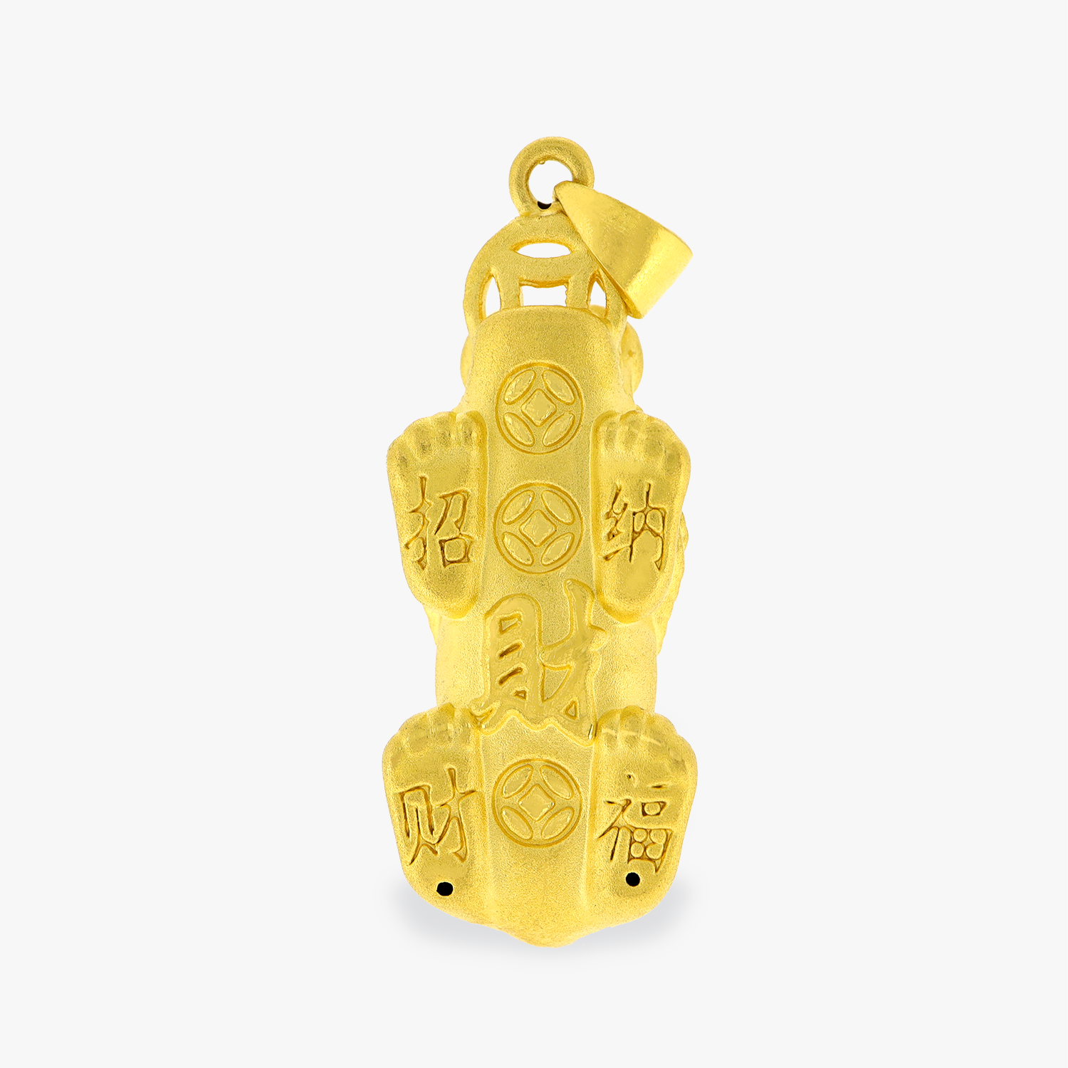 24k Medium Pixiu Pendant