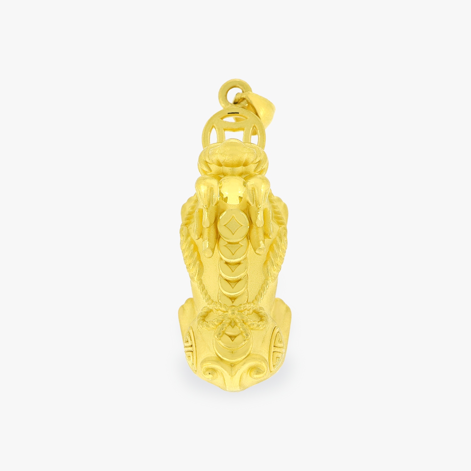 24k Small Pixiu Pendant