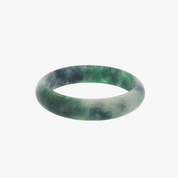 Cobbled Moss Jade Bangle