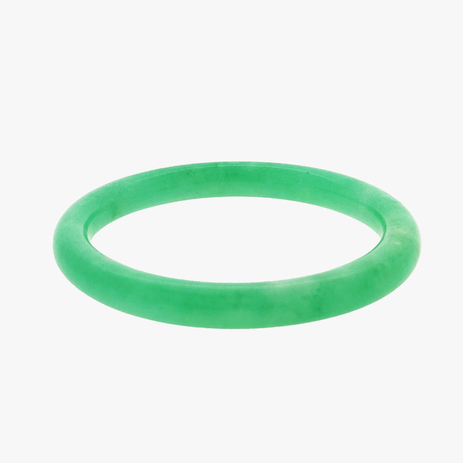 Green Apple Jade Bangle