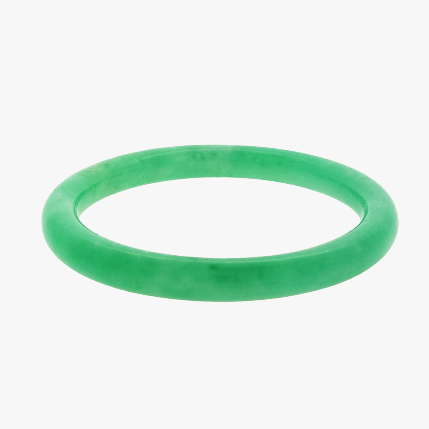 Green Apple Jade Bangle