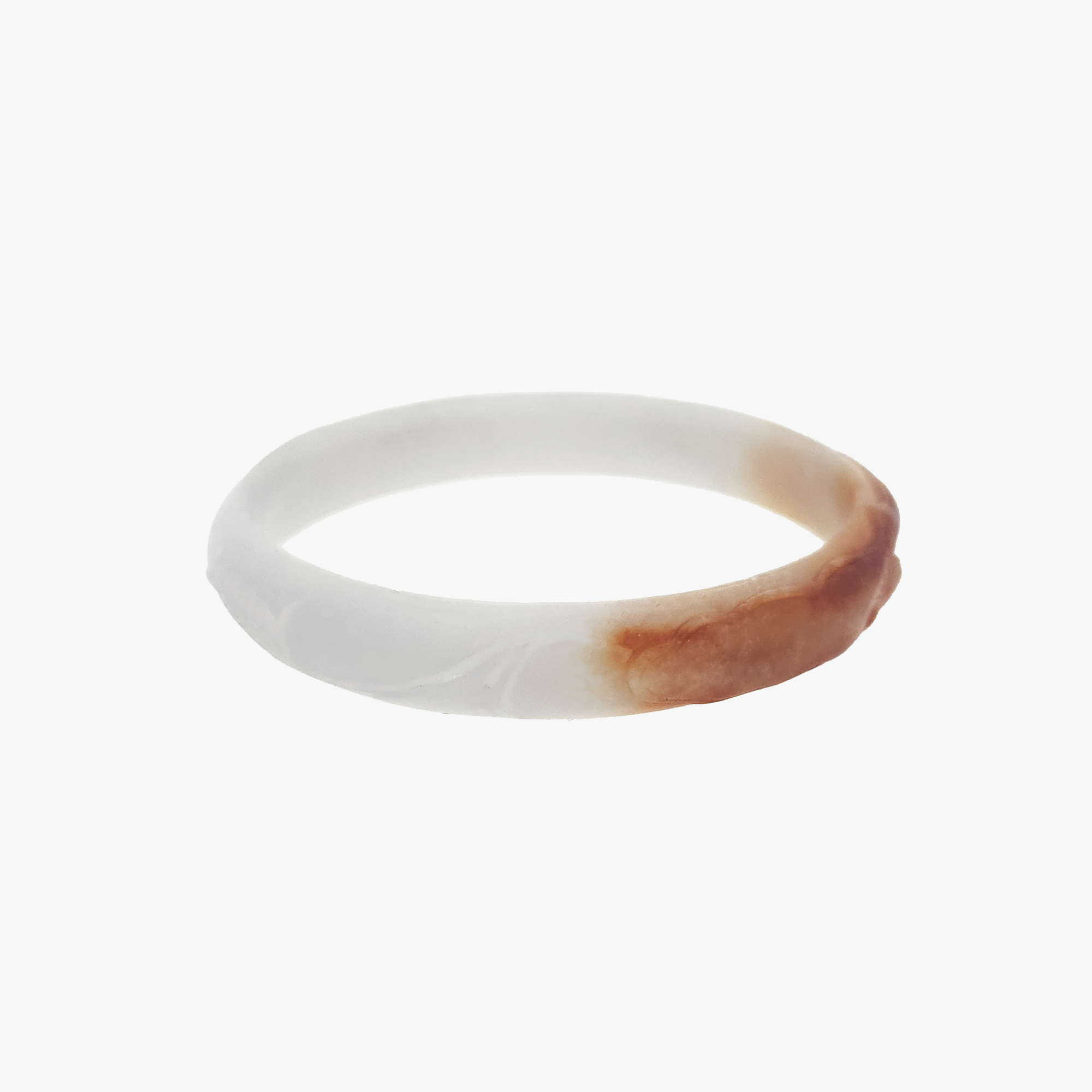 Sun Carved Jade Bangle