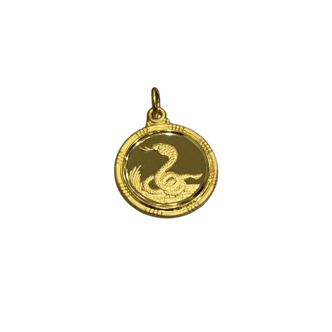 24k Zodiac Animal Pendant