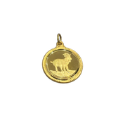 24k Zodiac Animal Pendant