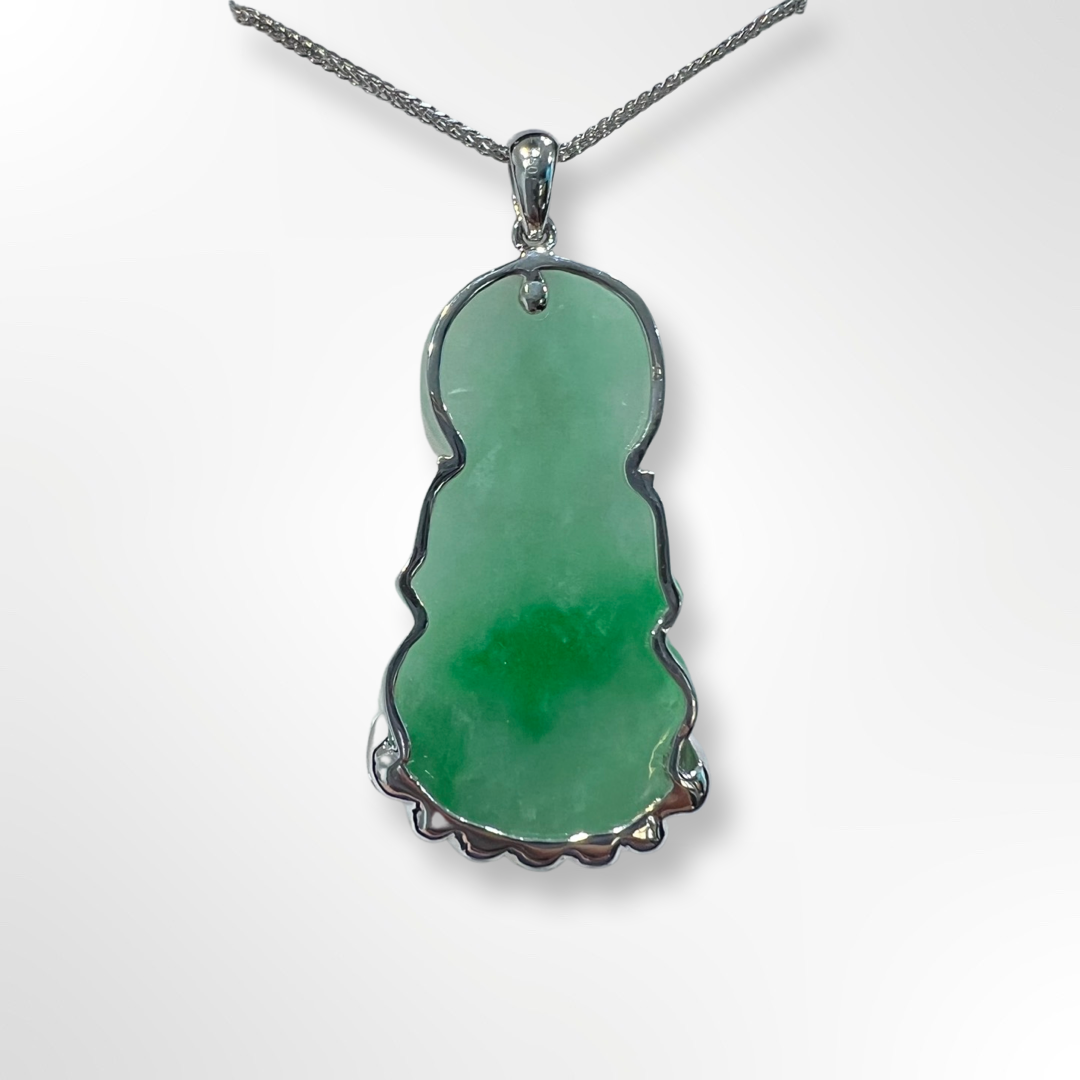 Jade Buddha Pendant