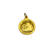 24k Zodiac Animal Pendant