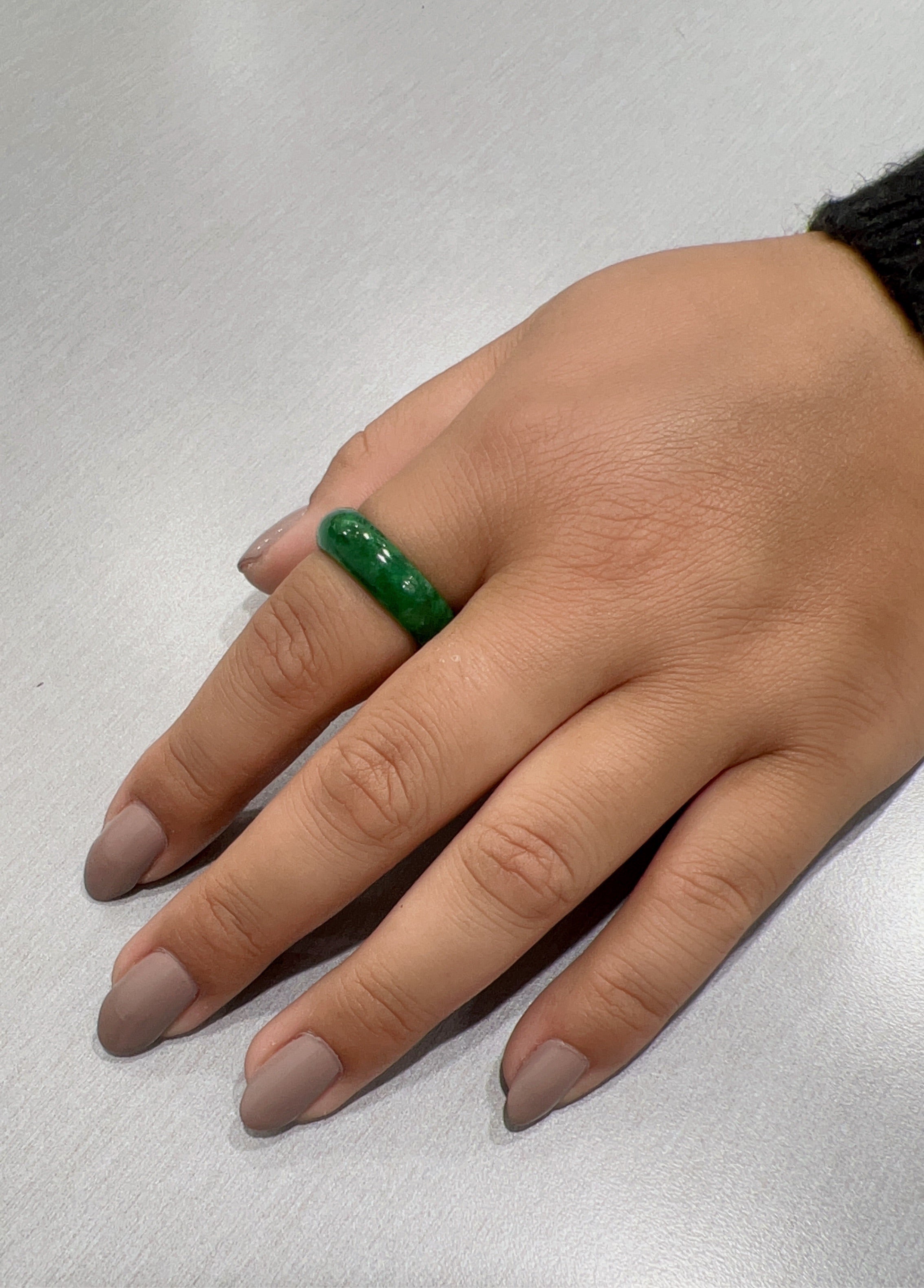 Green Jade Ring