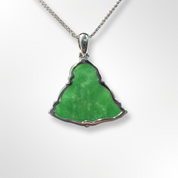 Fortune Buddha Jade Pendant