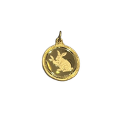 24k Zodiac Animal Pendant