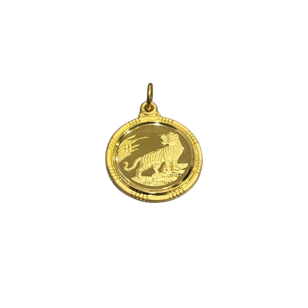 24k Zodiac Animal Pendant