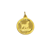 24k Zodiac Animal Pendant