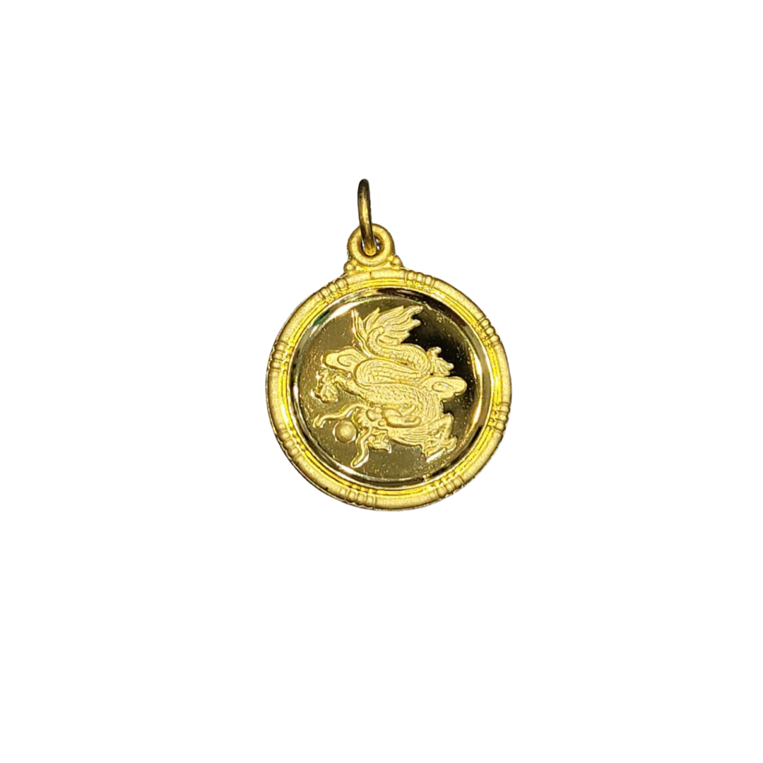 24k Zodiac Animal Pendant