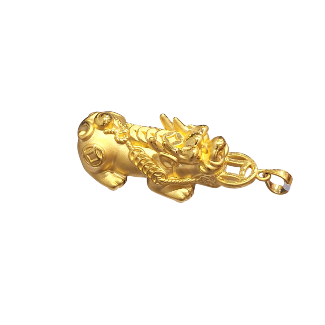 24K Auspicious PiXiu Charm